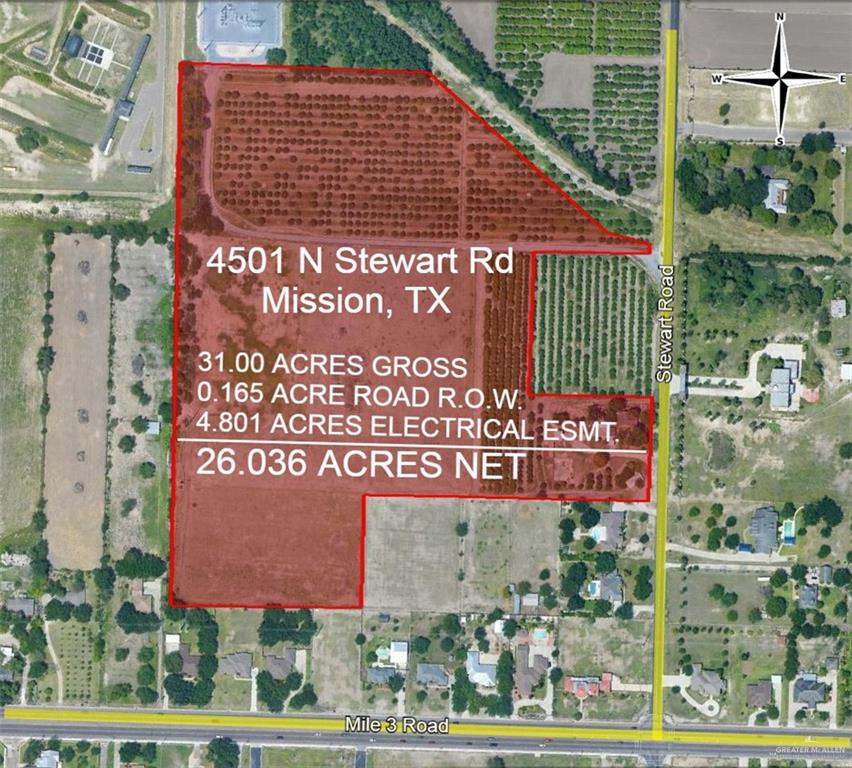 Land home at 4501 Stewart Road, Palmhurst, Texas