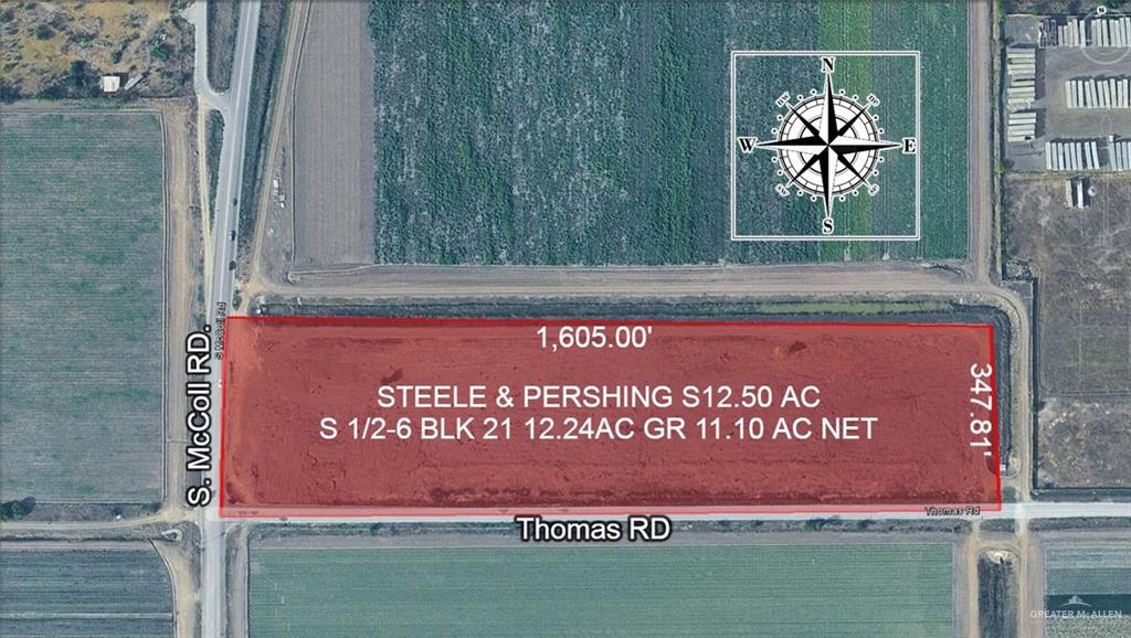 Land home at 00 Mccoll Road, McAllen, Texas