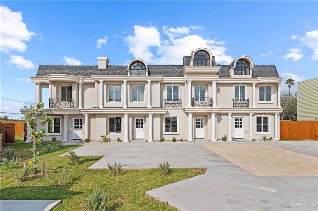 Townhome home at 1404 Karen Drive #A, Alton, Texas